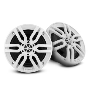 DS18 MP6/WH MP 6.5" 2-Way Coaxial Marine Speaker 60 Watts Rms 4-Ohm -White