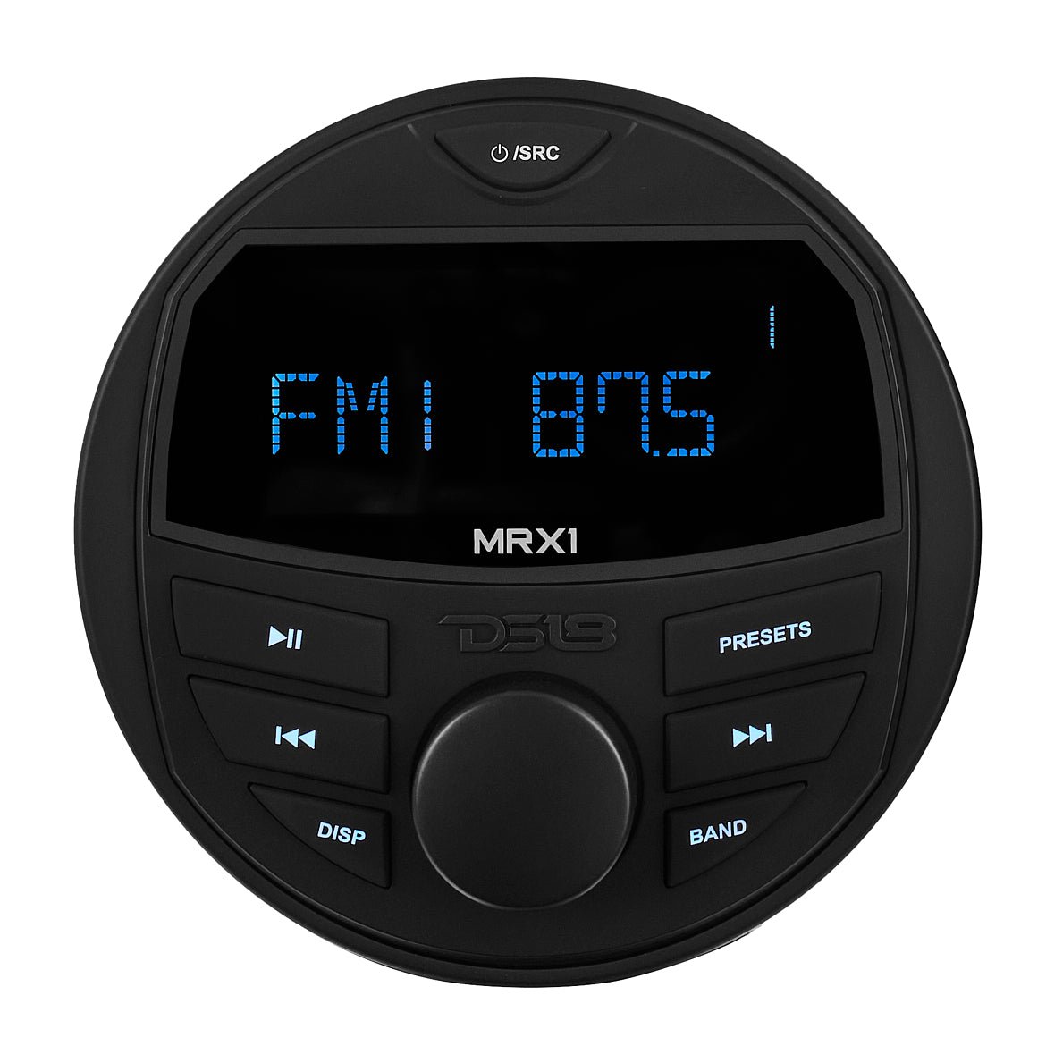 DS18 MRX1 Marine and Powersports Headunit 2.75" LCD screen , 1 Zone, 4 volts Output, BT, RDS 4 X 40 Watts