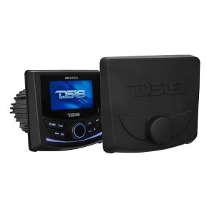 DS18 MRX150 Marine and Powersports Headunit 3" Color TFT screen , 2 Zones, 4 volts Output, BT, RDS 4 X 50 Watts
