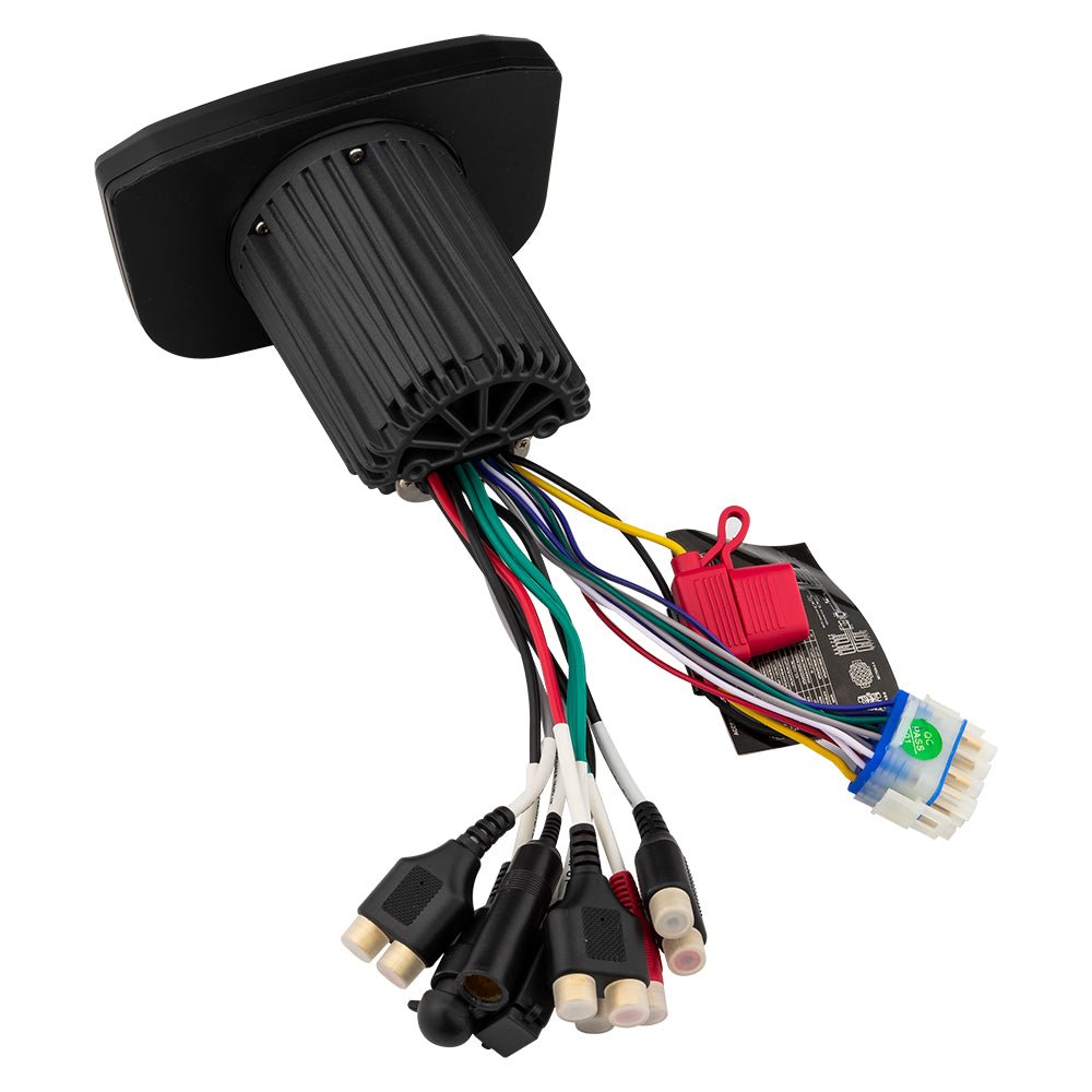 DS18 MRX2 Marine and Powersports Headunit 3" LCD screen , 2 Zones, 4 volts Output, BT, RDS 4X50 Watts