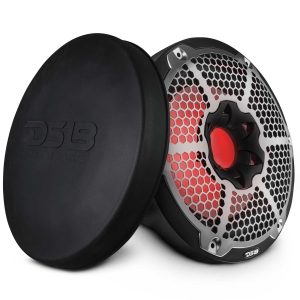 DS18 NXL-10SUB/BK NXL 10" Marine Subwoofer with LED RGB Lights 300 Watts Rms SVC 4-Ohm