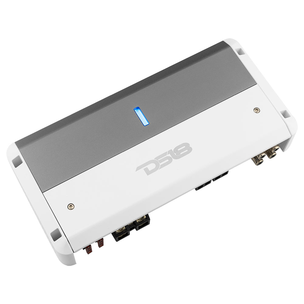 DS18 NXL-M2 NXL 2-Channel Full-Range Class D IPX5 Marine Amplifier | 2 x 250W RMS @ 4-Ohm
