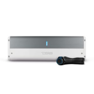 DS18 NXL-M5 NXL 5-Channel Full-Range Class D IPX5 Marine Amplifier | 4 x 150W @ 4-Ohm and 1 x 600W RMS @ 2-Ohm