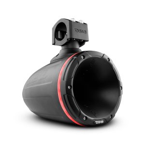 DS18 NXL-XDT/BK NXL 7" Marine and Powersports Driver Tower With LED RGB Lights 1.75" VC 300 Watts Rms