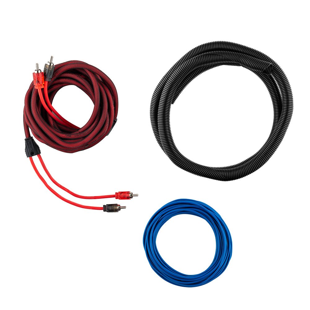 DS18 OFCKIT0 0-GA OFC 100% Copper Amplifier Installation Kit - RED