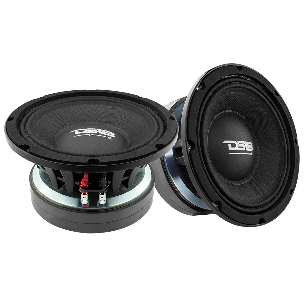 DS18 PRO-1KP8.8 PANCADÃO Mid-Bass Loudspeaker 8" 1000 Watts Rms 8-Ohm