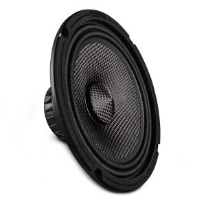 DS18 PRO-CF6.2SLN 6.5” Slim Motorcycle & Motorsports Loudspeaker With Neodymium Magnet and Water Resistant Carbon Fiber Cone | 2-Ohm 150W R…