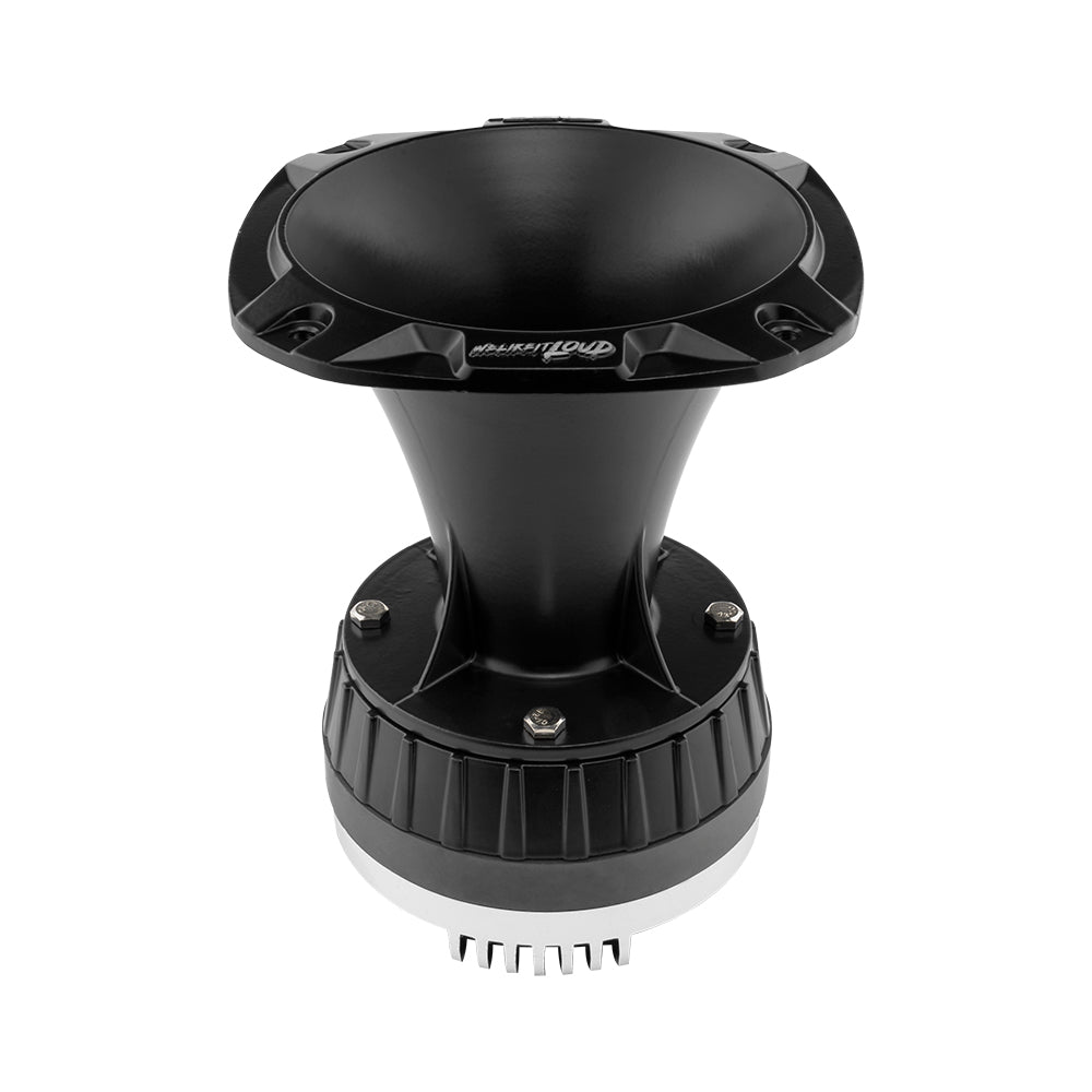 DS18 PRO-DKH1X 2" Driver with Spacer And Horn Kit 320 Watts 2" Titanium 8-Ohm Vc (PRO-D1+PRO-HA102/BK)