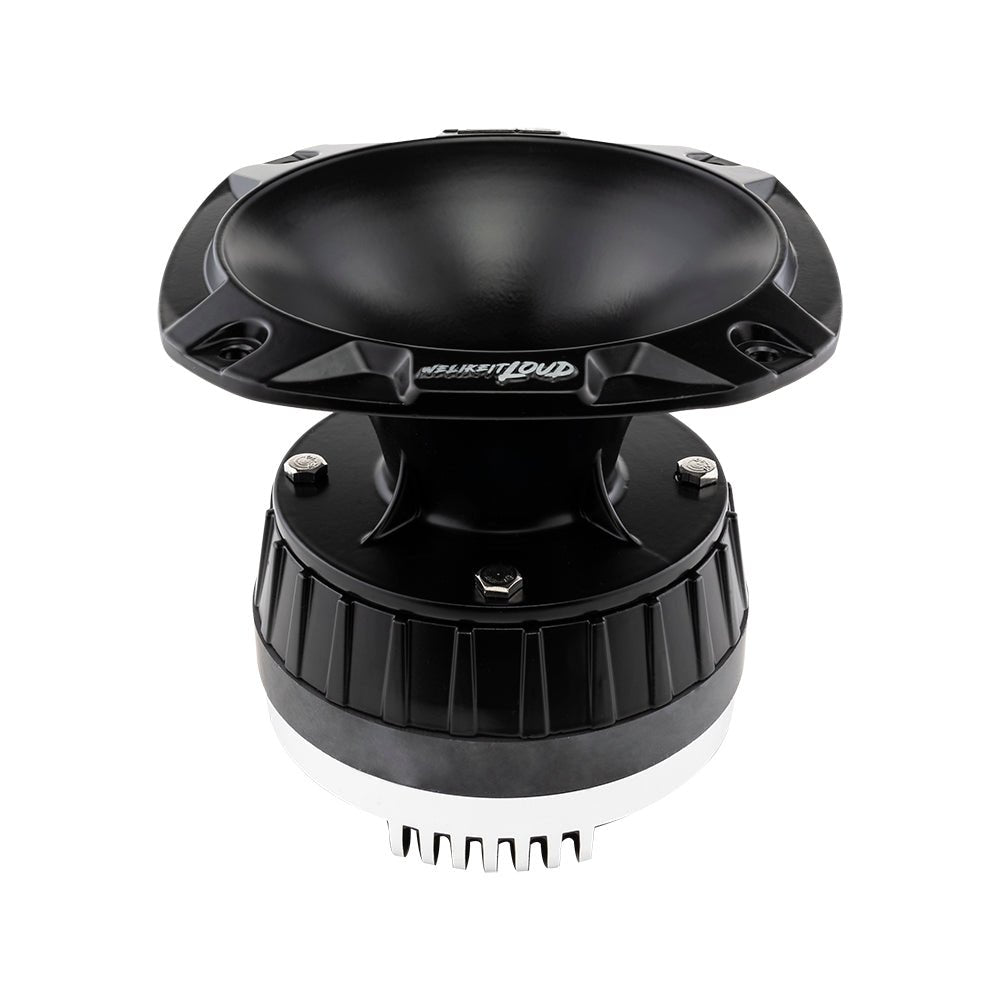 DS18 PRO-DKH1XS 2" Driver with Spacer And Short Horn Kit 320 Watts 2" Titanium 8-Ohm Vc (PRO-D1+PRO-HA52/BK)