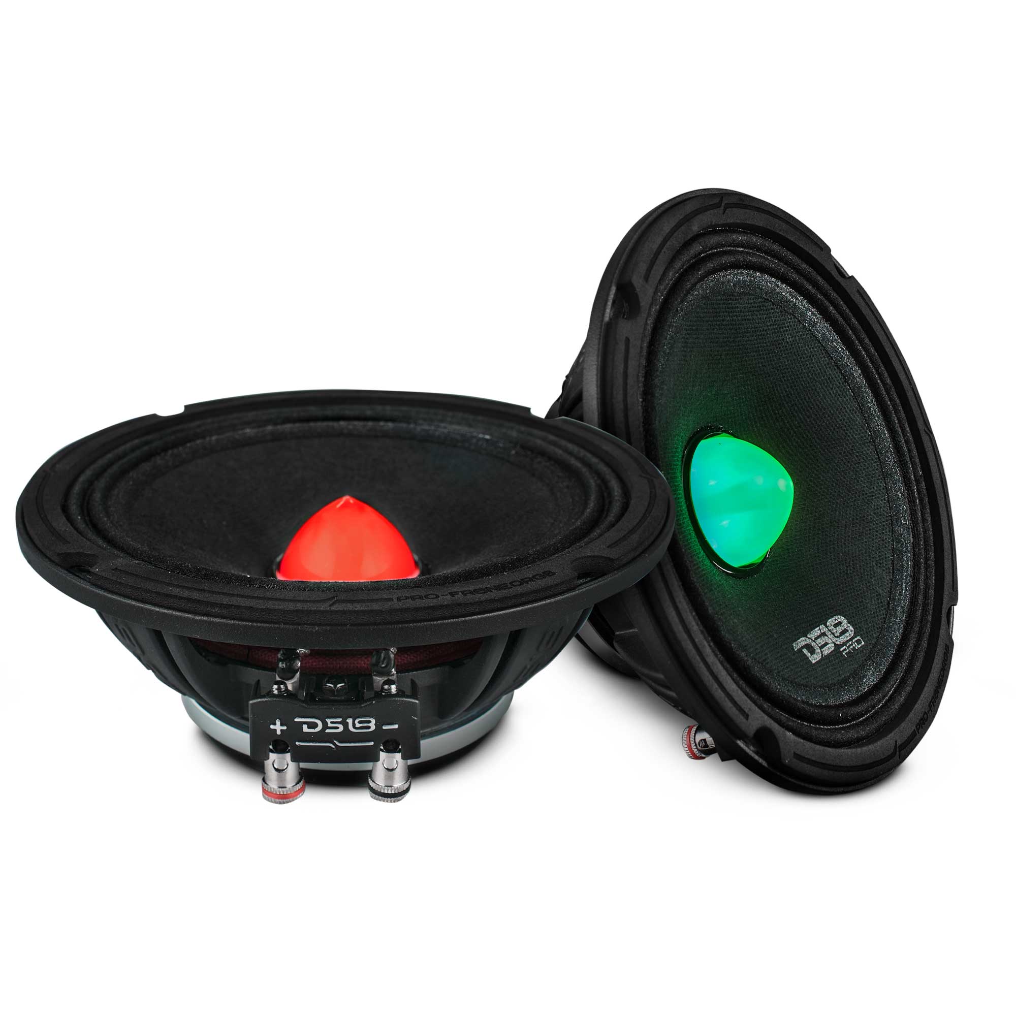 DS18 PRO-FR6NEORGB 6.5" Full-Range Loudspeaker with RGB LED Bullet 225 Watts Rms Neodymium Magnet