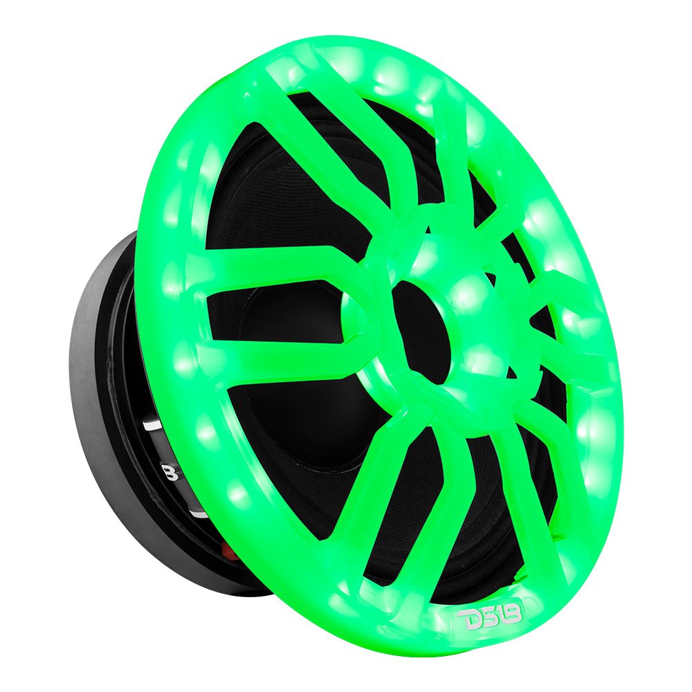 DS18 PRO-GRILL10RGB 10" Universal Speaker Grill Cover -RGB LED Lights