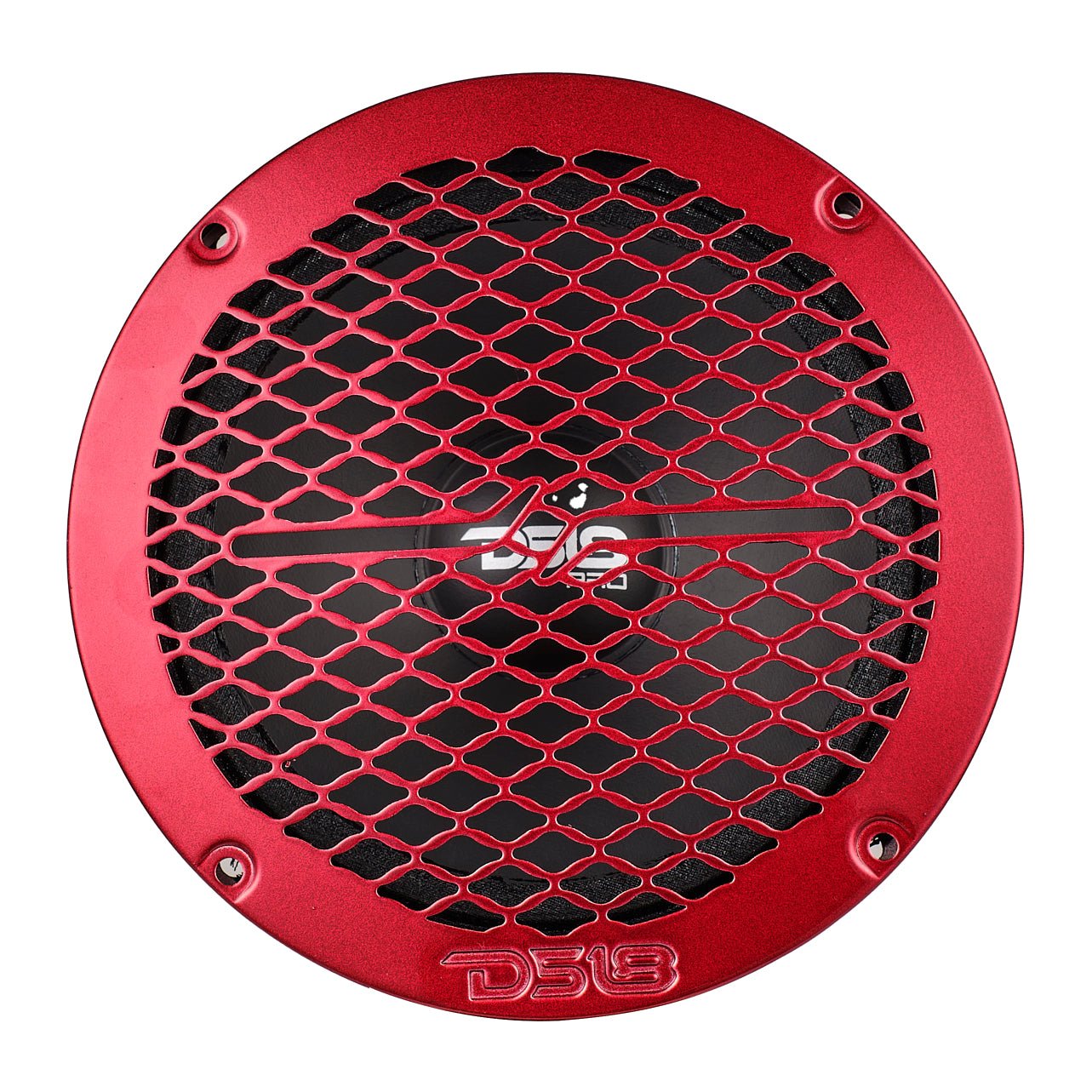 DS18 PRO-GRILL6MS/RD 6.5" Universal Shallow Metal Mesh Speaker Grill