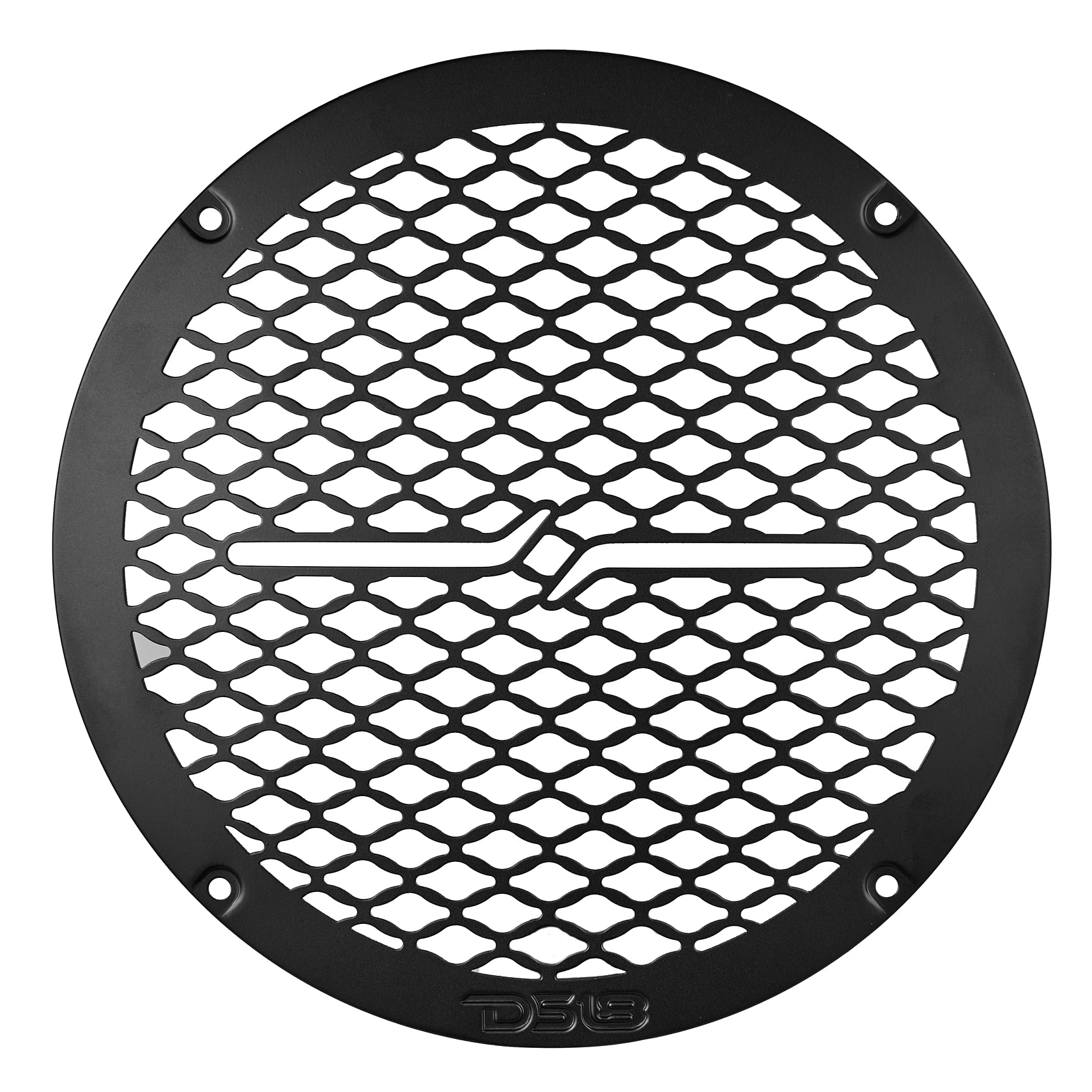 DS18 PRO-GRILL8MS/BK 8" Universal Shallow Metal Mesh Speaker Grill