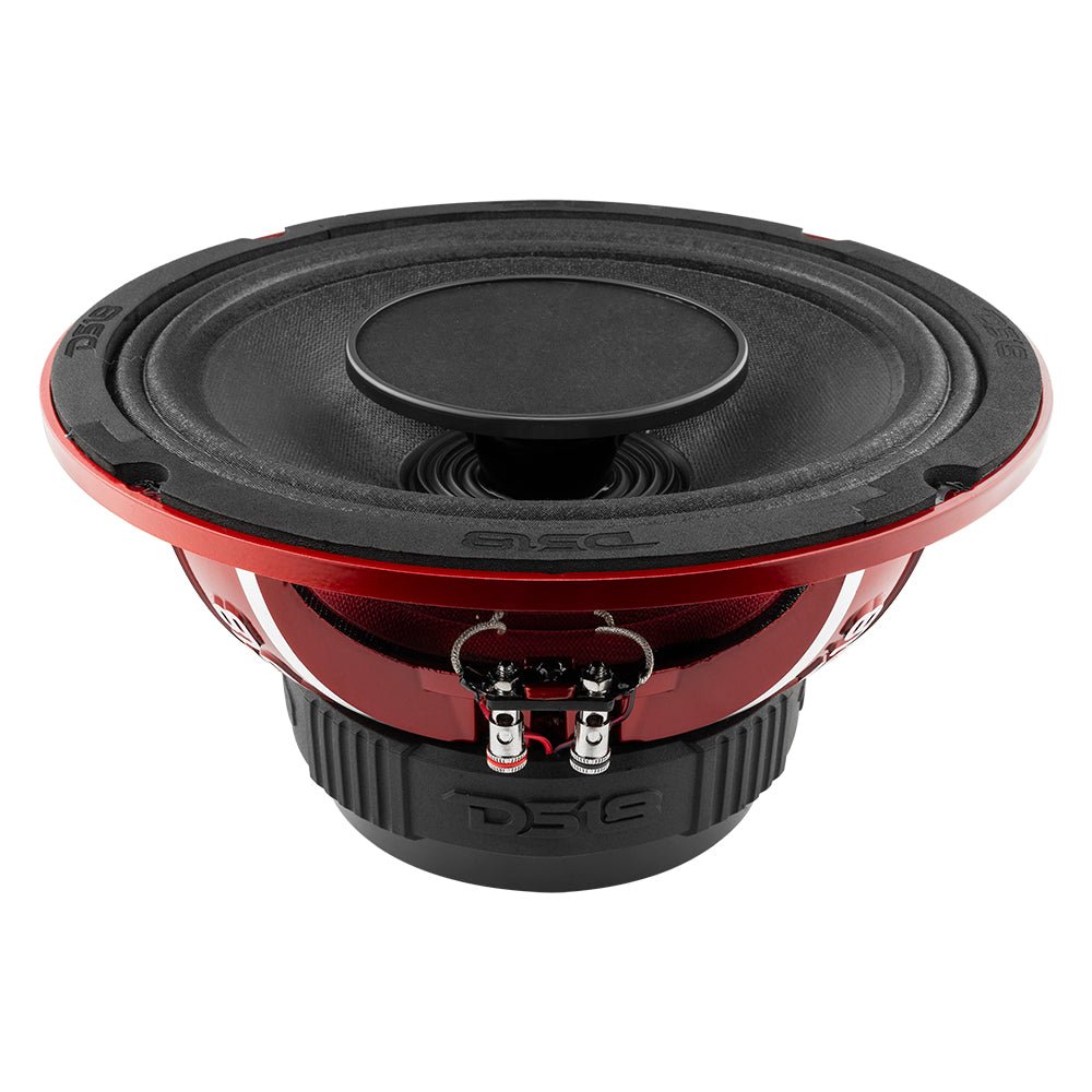 DS18 PRO-HY10.4B PRO 10" Water Resistant Hybrid Mid-Range Loudspeaker with Built-in Driver 350 Watts Rms 4-Ohm