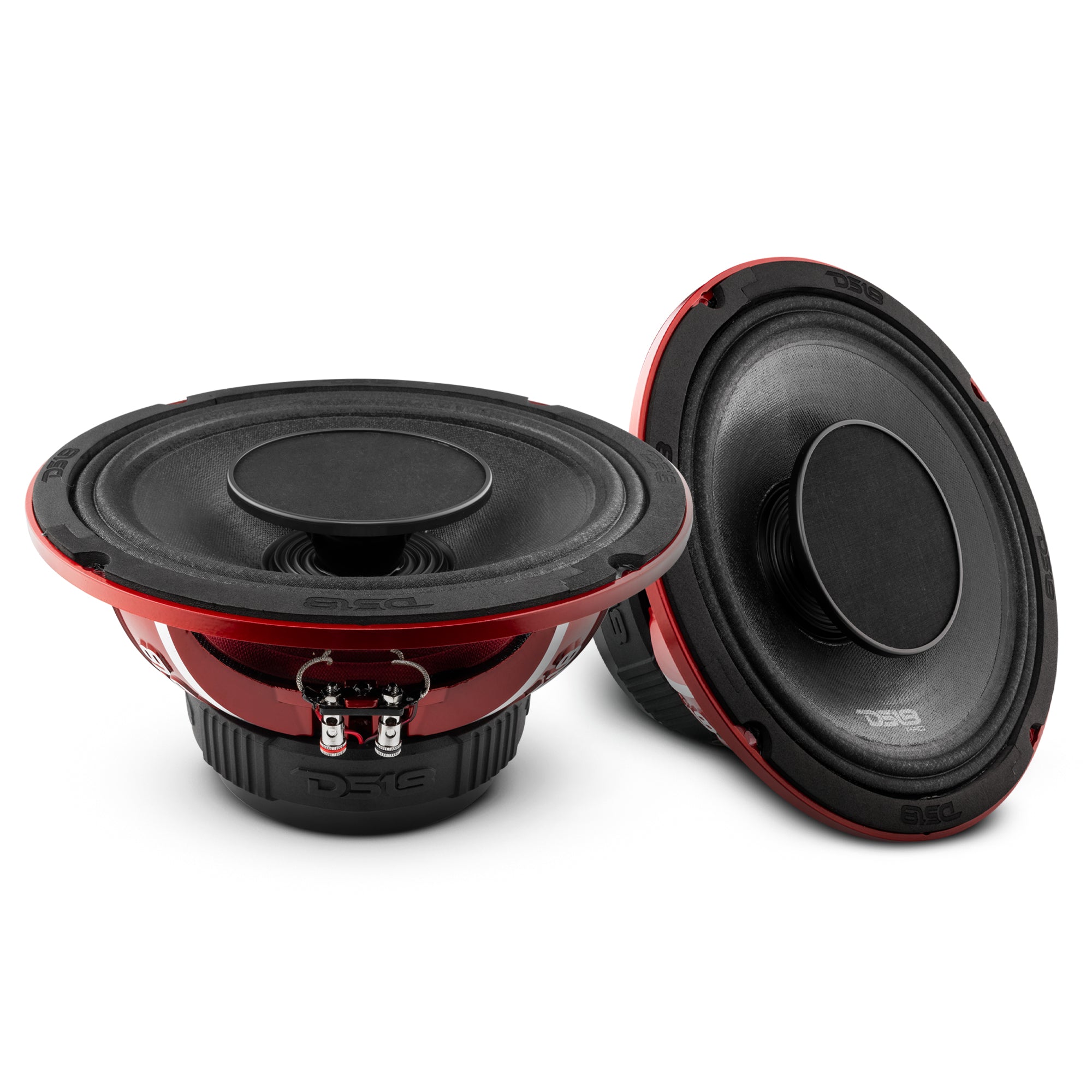 DS18 PRO-HY10.4B PRO 10" Water Resistant Hybrid Mid-Range Loudspeaker with Built-in Driver 350 Watts Rms 4-Ohm