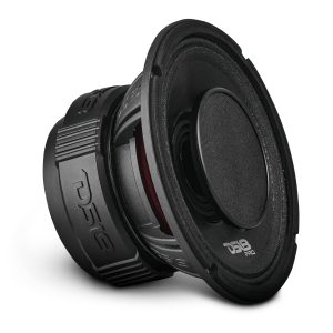 DS18 PRO-HY6.4B PRO 6.5" Coaxial Hybrid Mid-Range Water resistant Cone Loudspeaker with Built-in Driver 225 Watts Rms 4-Ohm
