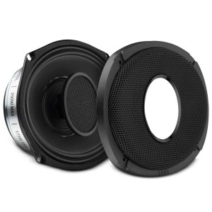 DS18 PRO-HY69.4MSL PRO 6x9” Hybrid Slim Loudspeaker with Water-Resistant Cone and Compression Driver Horn | 175W RMS 4-Ohm
