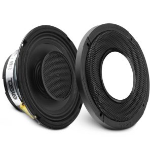 DS18 PRO-HY6MSL PRO 6.5" Shallow Coaxial Hybrid Mid-Range Loudspeaker with Built-in Driver | 150W RMS 8-Ohm