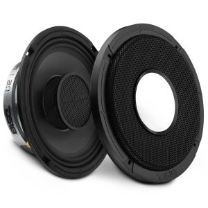 DS18 PRO-HY8.2MSL PRO 8" Hybrid Slim Loudspeaker with a 1" Compression Driver Horn | 200W RMS 2-Ohm