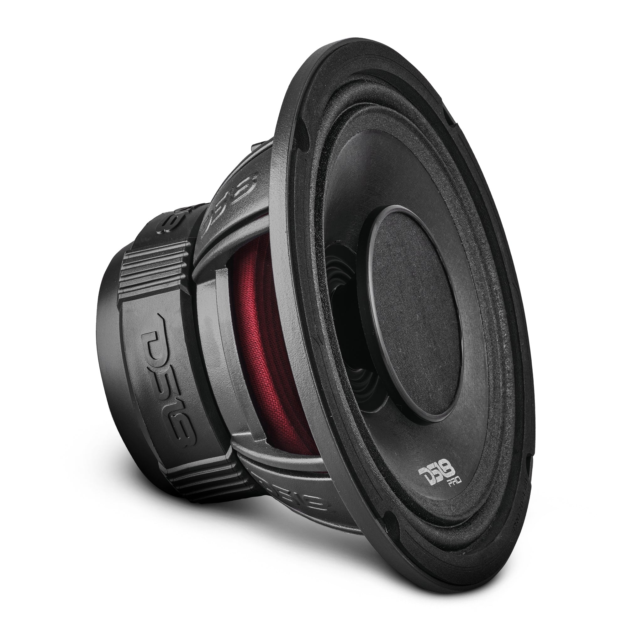DS18 PRO-HY8.4B PRO 8" Coaxial Hybrid Mid-Range Water resistant Cone Loudspeaker with Built-in Driver 250 Watts Rms 4-Ohm