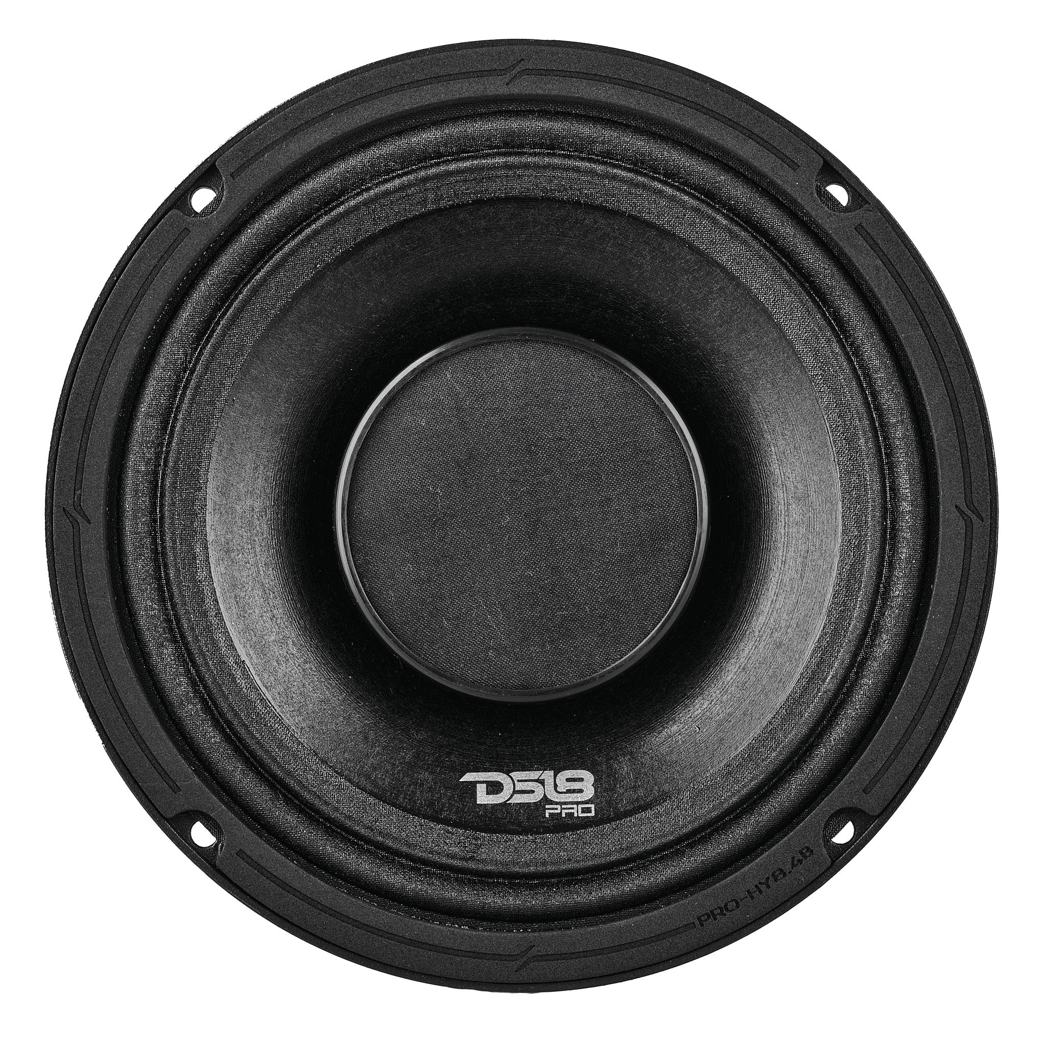 DS18 PRO-HY8.4B PRO 8" Coaxial Hybrid Mid-Range Water resistant Cone Loudspeaker with Built-in Driver 250 Watts Rms 4-Ohm