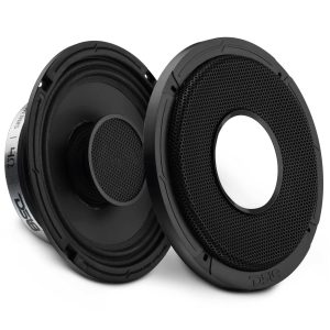 DS18 PRO-HY8.4MSL PRO 8" Shallow Coaxial Hybrid Mid-Range Loudspeaker with Built-in Driver | 200W RMS 4-Ohm