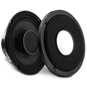 DS18 PRO-HY8MSL PRO 8" Shallow Coaxial Hybrid Mid-Range Loudspeaker with Built-in Driver | 200W RMS 8-Ohm
