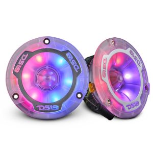 DS18 PRO-TW1LD 3.8” Super Bullet Tweeter with 1” Aluminum Voice Coil & Digital LED Lights