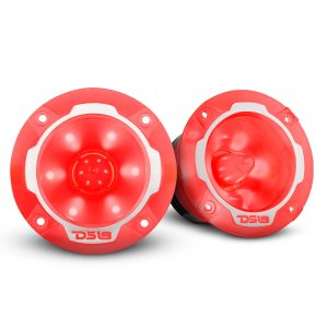 DS18 PRO-TW2L 3.8" Super Bullet Tweeter 120 Watts 1" Aluminum 4-Ohm Vc with RGB LED Lights