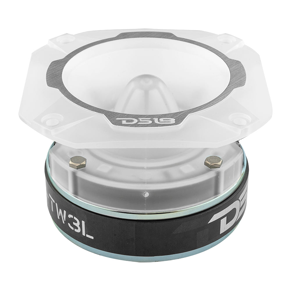 DS18 PRO-TW3L 4" Super Bullet Tweeter 250 Watts 1.5" Titanium 4-Ohm Vc with RGB LED Lights