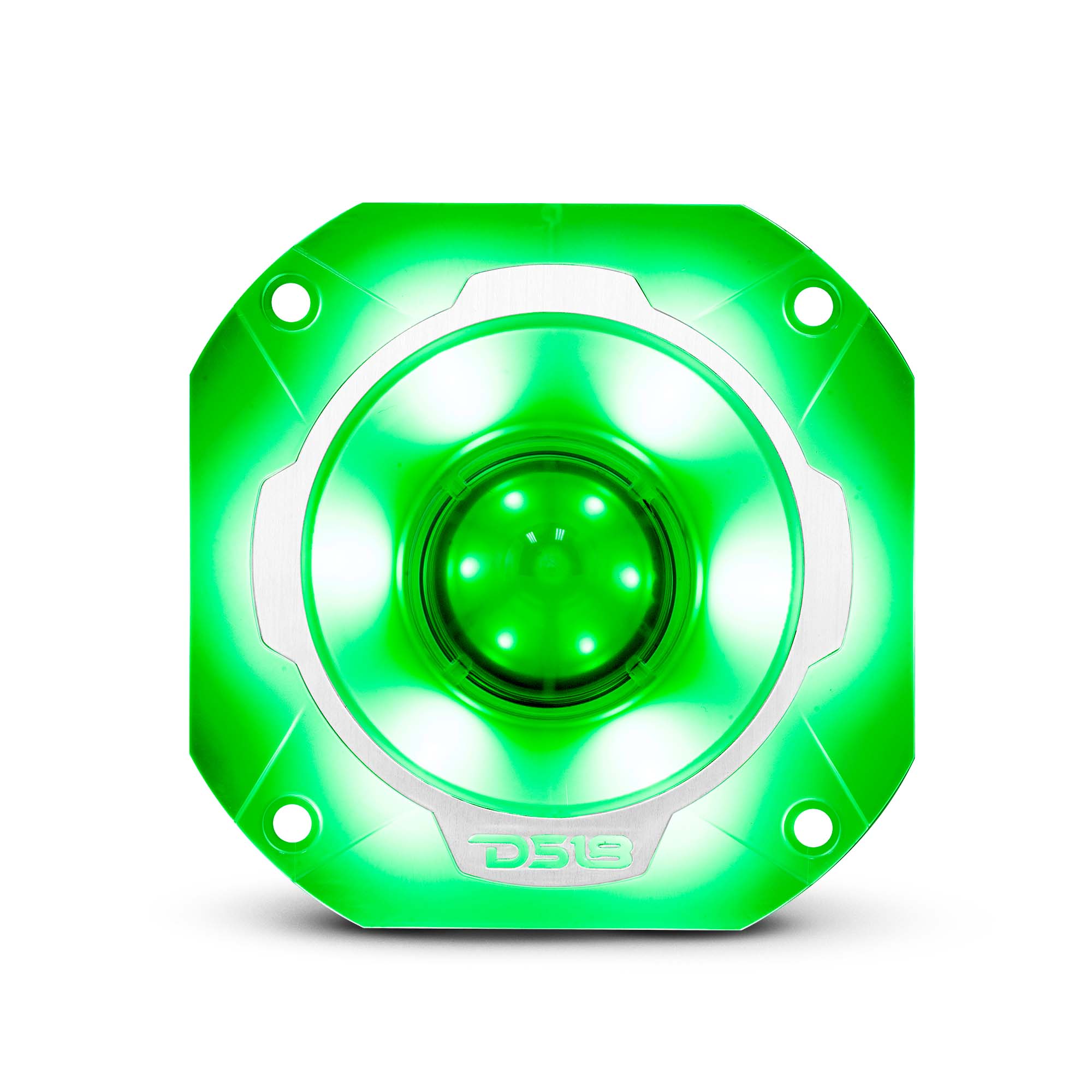DS18 PRO-TW3L 4" Super Bullet Tweeter 250 Watts 1.5" Titanium 4-Ohm Vc with RGB LED Lights