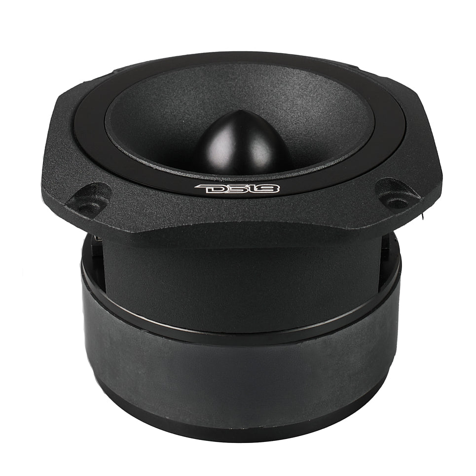 DS18 PRO-TW750C-4/BK 4” Super Bullet Tweeter with 1.5” Titanium Voice Coil and Oversized Ferrite Magnet 200 Watts 4-Ohm