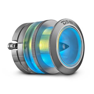 DS18 PRO-TW7LD 2.3" Neodymium Super Bullet Tweeter with 1" Aluminum Voice Coil & Digital LED Lights