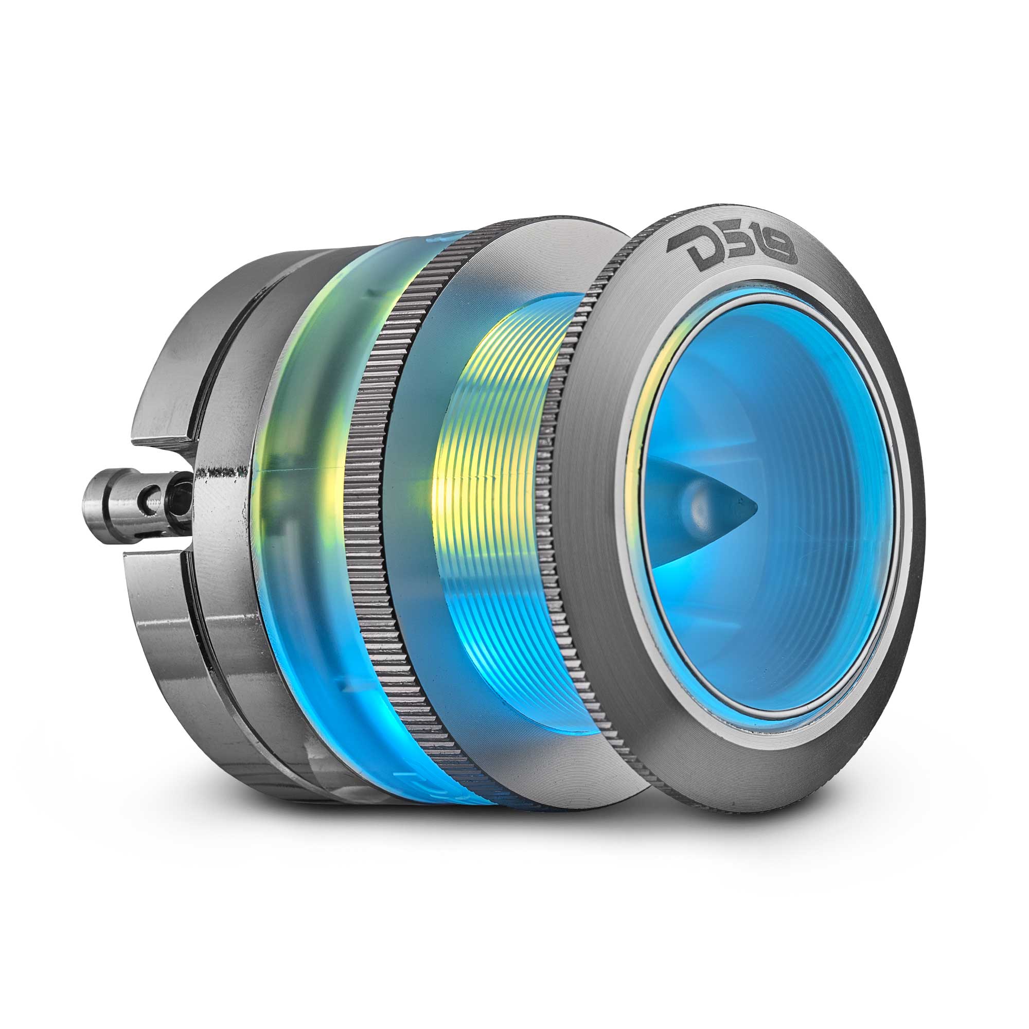 DS18 PRO-TW7LD 2.3" Neodymium Super Bullet Tweeter with 1" Aluminum Voice Coil & Digital LED Lights