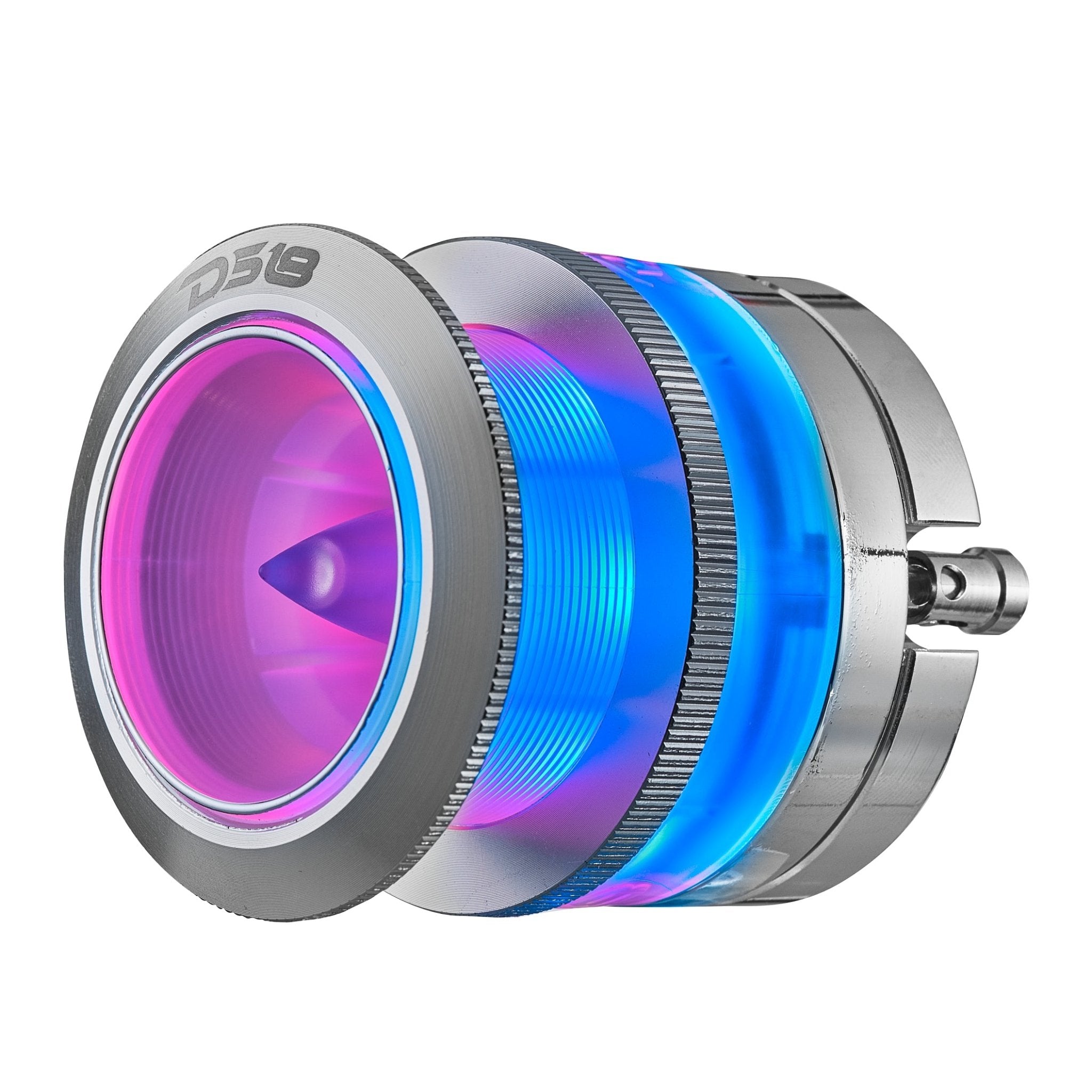 DS18 PRO-TW7LD 2.3" Neodymium Super Bullet Tweeter with 1" Aluminum Voice Coil & Digital LED Lights