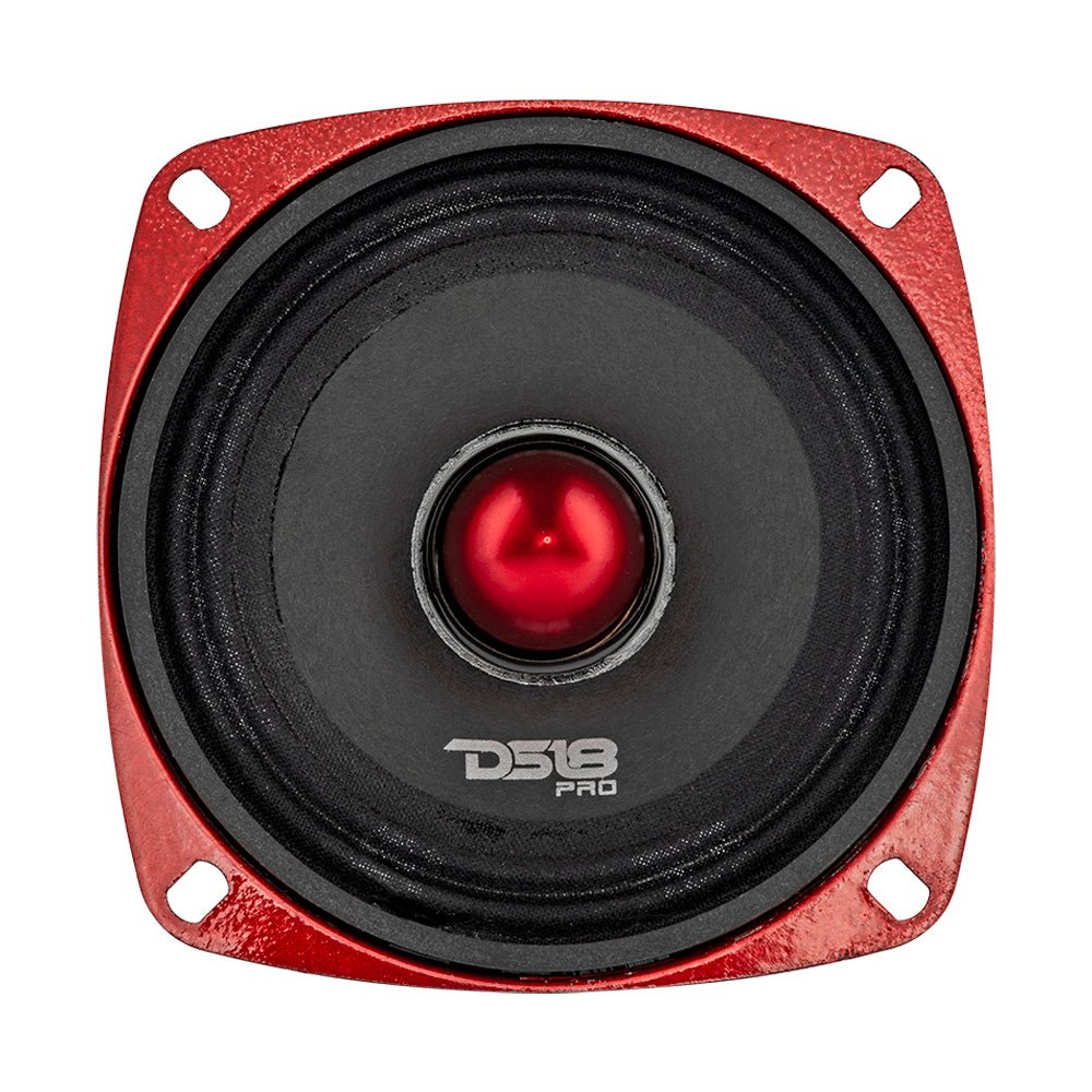 DS18 PRO-X4.4BMSL PRO-X 4" Shallow Mid-Range Bullet Loudspeaker | 100W RMS 4-Ohm