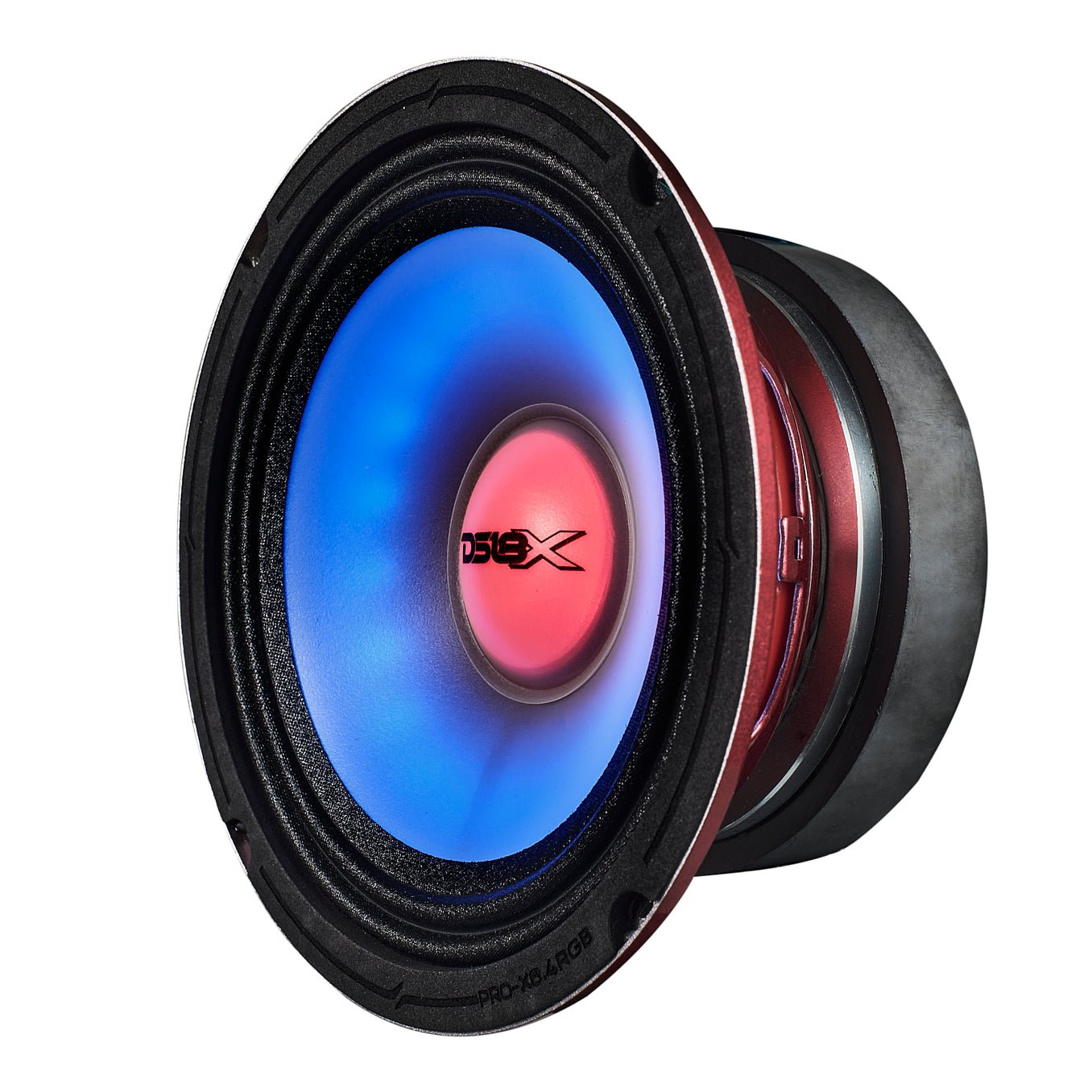 DS18 PRO-X6.4RGB 6.5" Mid-Range Loudspeaker with Dual RGB LED For Cone & Dust Cap 250 Watts 4-Ohm