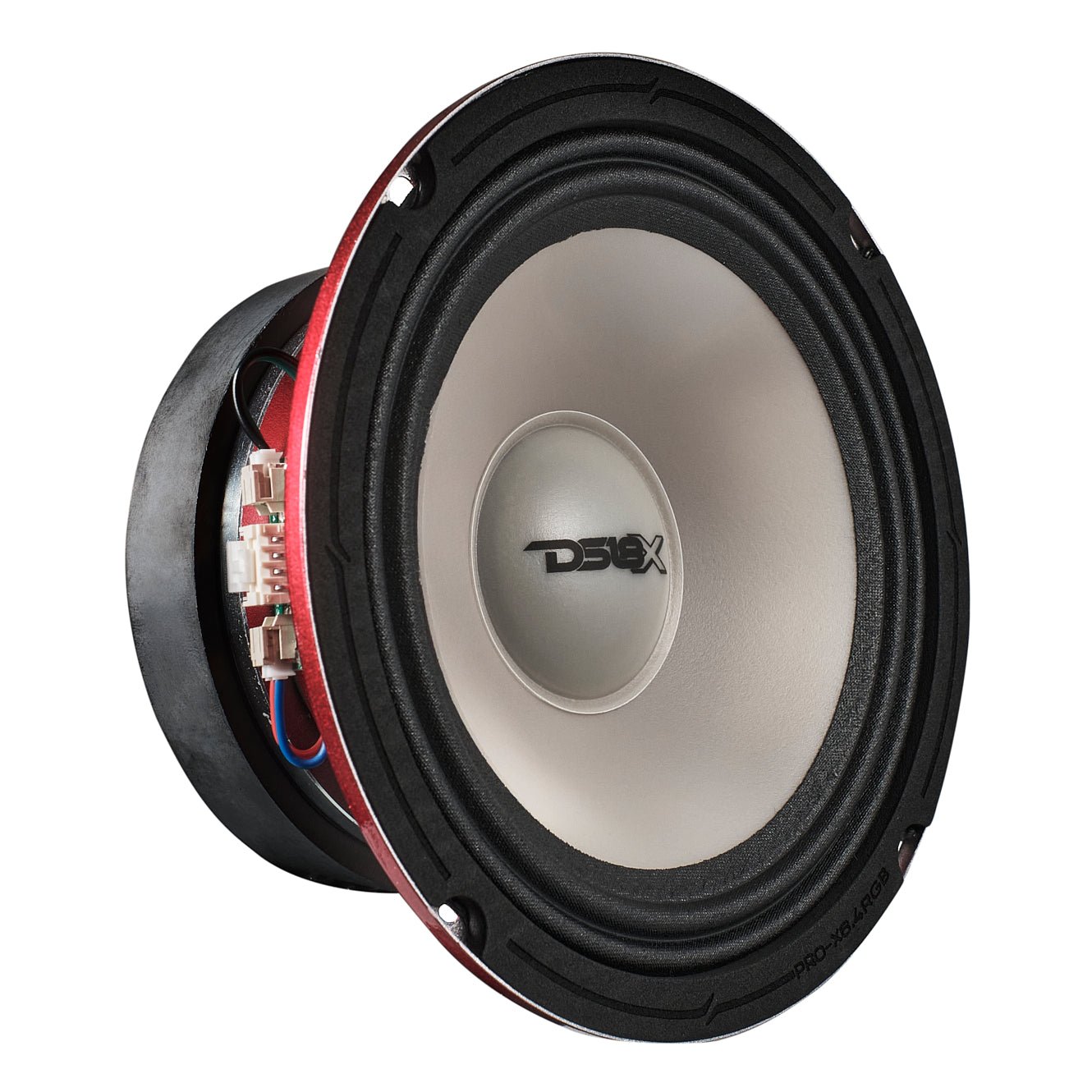 DS18 PRO-X6.4RGB 6.5" Mid-Range Loudspeaker with Dual RGB LED For Cone & Dust Cap 250 Watts 4-Ohm