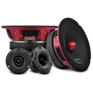 DS18 PRO-X6.4BMPK Pro Audio Loudspeakers Package - Pair 6.5" Speakers + Pair of Tweeters