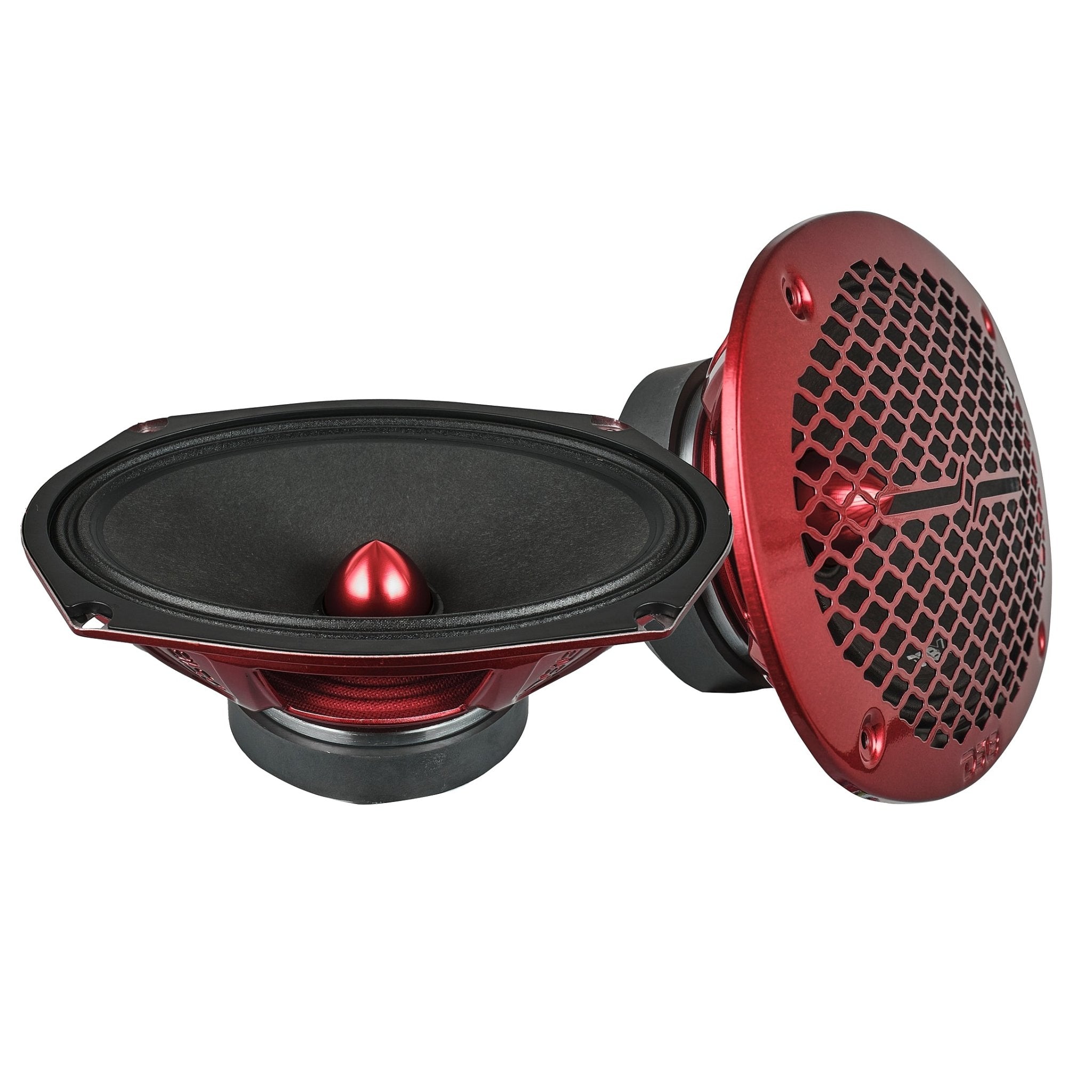 DS18 PRO-X694BM PRO-X 6X9" Mid-Range Loudspeaker with Bullet | 200W RMS 4-Ohm