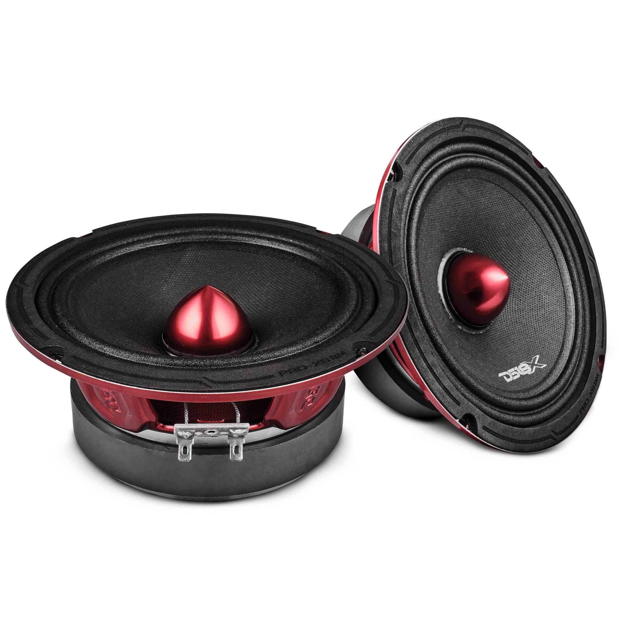 DS18 PRO-X6BM PRO-X 6.5" Mid-Range Bullet Loudspeaker | 250W RMS 8-Ohm