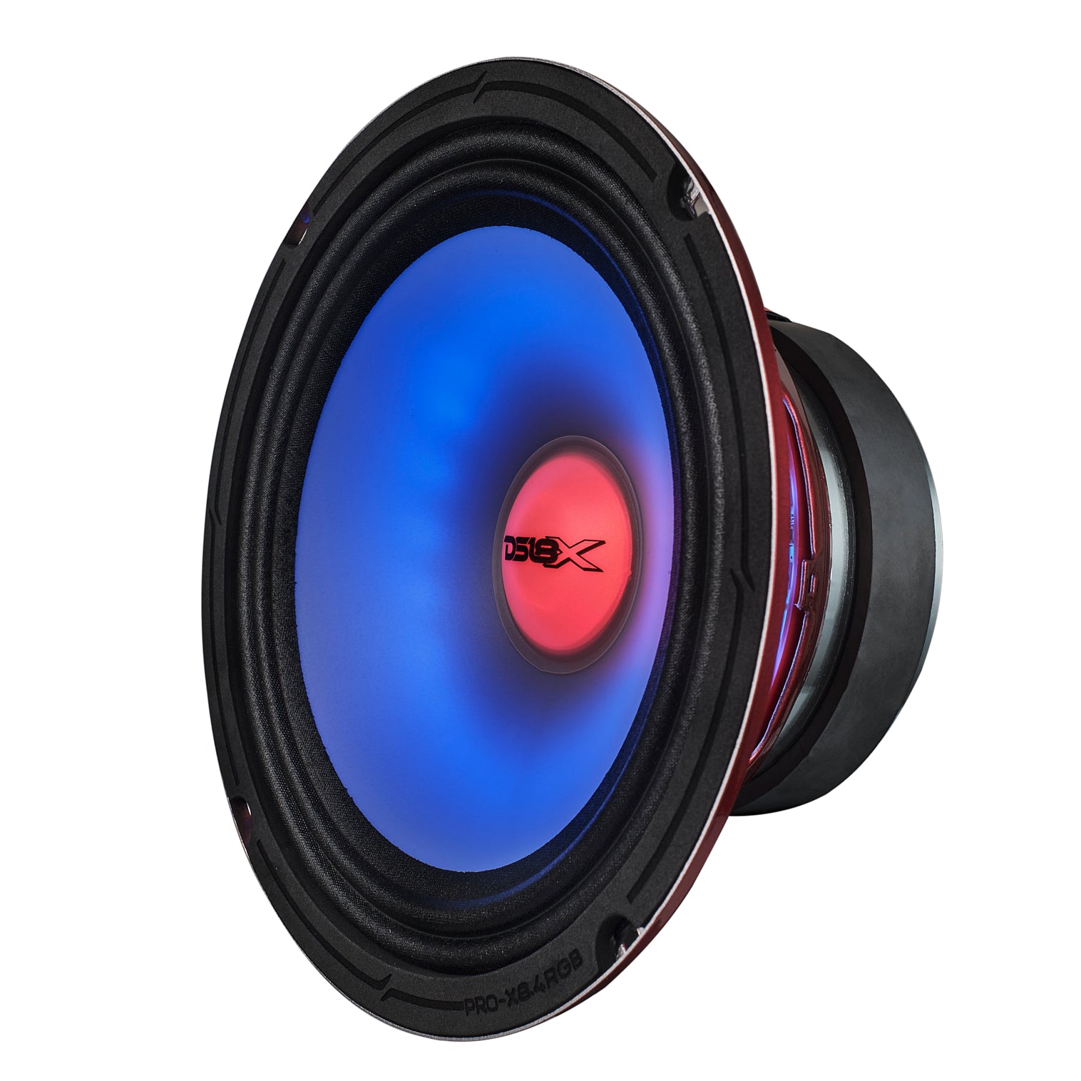 DS18 PRO-X8.4RGB 8" Mid-Range Loudspeaker with Dual RGB LED For Cone & Dust Cap 275 Watts 4-Ohm