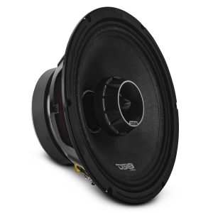 DS18 PRO-ZT10 PRO-ZT 10" Coaxial Mid-Range Loudspeaker with Water-Resistant Cone Built-in Bullet Tweeter | 300W RMS 4-Ohm