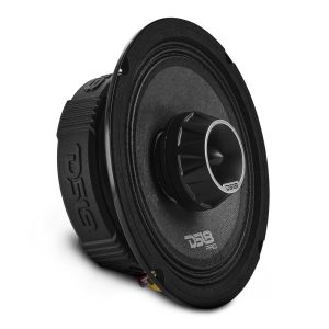 DS18 PRO-ZT6SL PRO-ZT 6.5” Slim Coaxial Mid-Range Loudspeaker with Water-Resistant Cone Built-in Bullet Tweeter | 200W RMS 4-Ohm