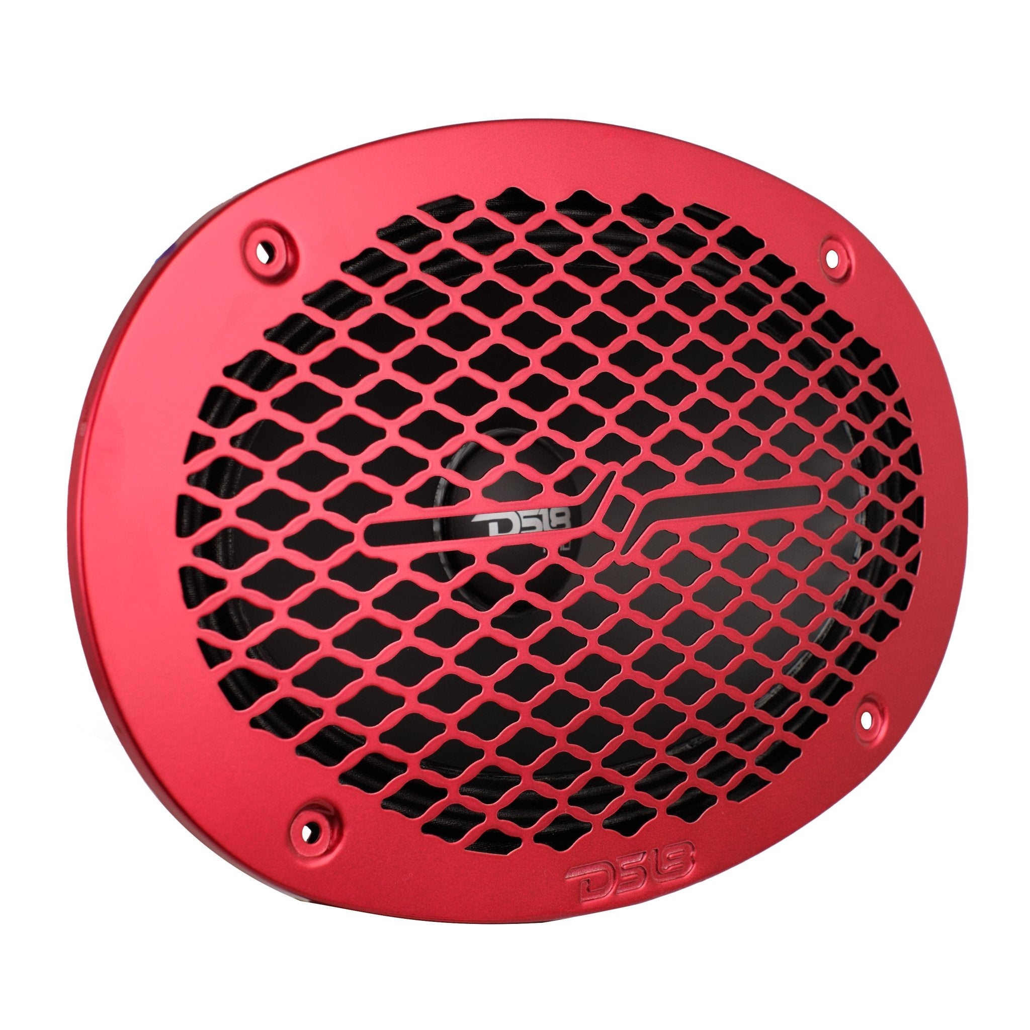 DS18 PRO-GRILL69MS/RD 6x9" Universal Shallow Metal Mesh Speaker Grill
