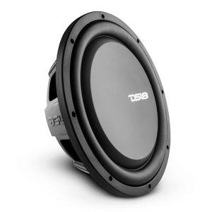 DS18 PSW12.4S PS Shallow-Mount Water Resistant 12" Subwoofer | 600W RMS Single Voice Coil 4-Ohm