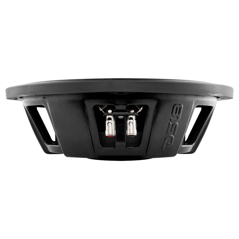 DS18 PSW12.4S PS Shallow-Mount Water Resistant 12" Subwoofer | 600W RMS Single Voice Coil 4-Ohm