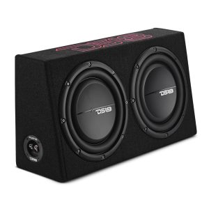 DS18 PU210 Loaded 10” Subwoofer + Passive Radiator Enclosure for Pickup Trucks