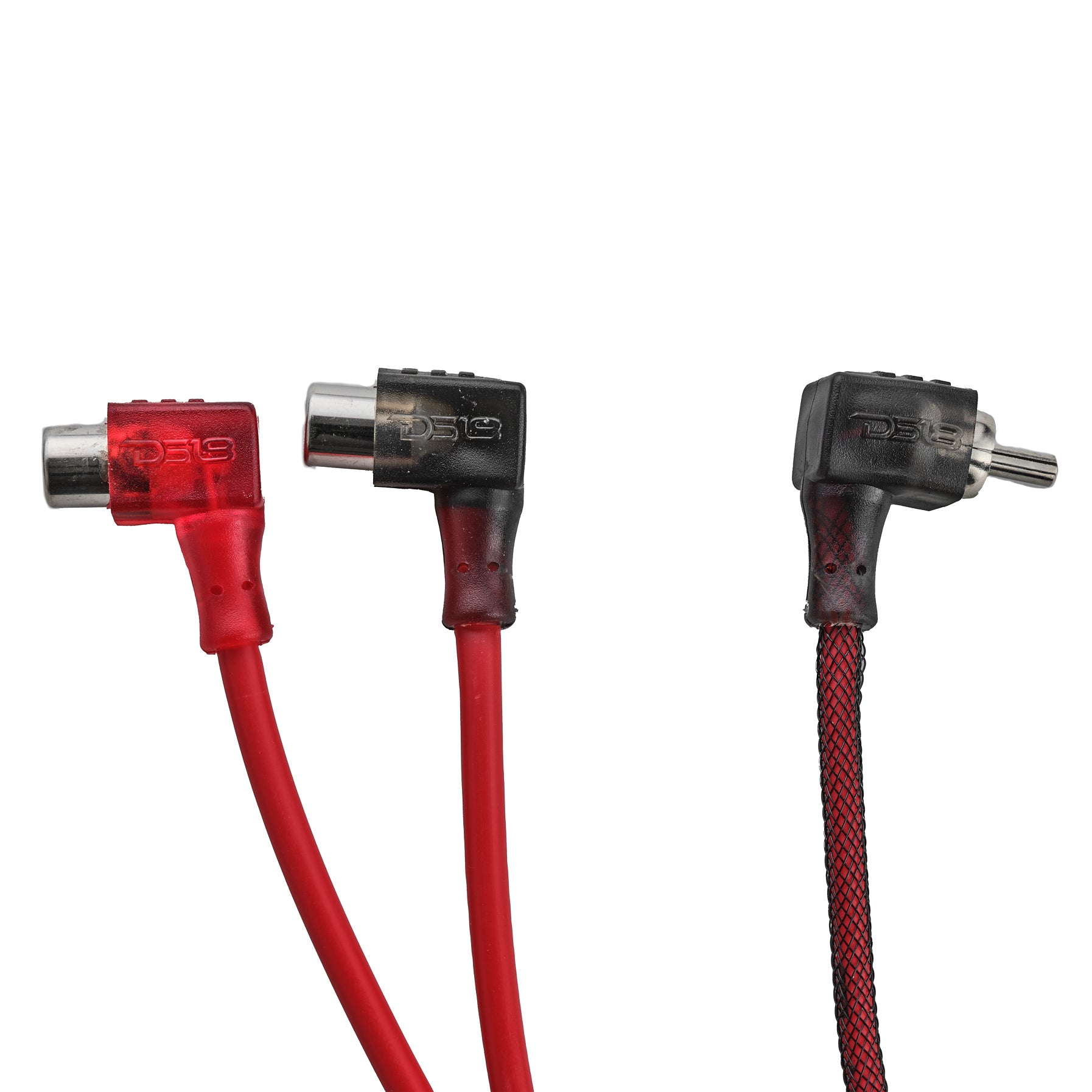 DS18 R1M2F.L Ultra Flex 100% OFC RCA L Connector 1 Male/2 Female
