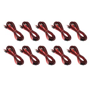 DS18 R6.10PK Level 2 RCA 100% Copper OFC 6 Feet - Pack 10 pieces